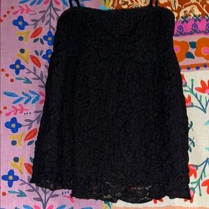 FADEDROSE Textured Black Camisole Size Juniors Small